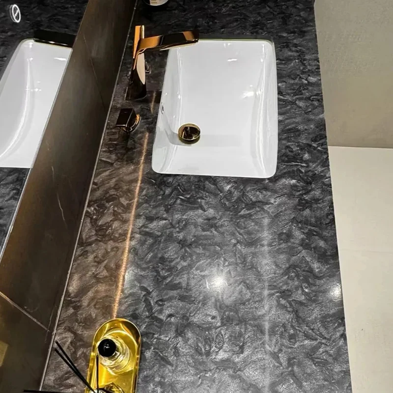 Versace Black Granite Slab
